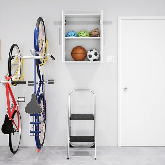 Prepac 24" White Wall Mount Storage Cabinet for Garage & Laundry Room