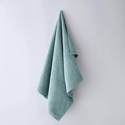Tommy Bahama - Bath Towels, Highly Absorbent Cotton Bathroom Decor, Low Linting & Fade Resistant, Oeko-Tex Certified (Northern Pacific Bay Blue, 6-Piece)