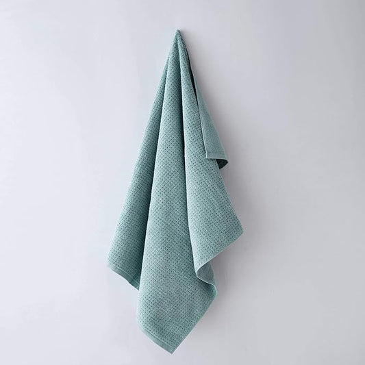 Tommy Bahama - Bath Towels, Highly Absorbent Cotton Bathroom Decor, Low Linting & Fade Resistant, Oeko-Tex Certified (Northern Pacific Bay Blue, 6-Piece)