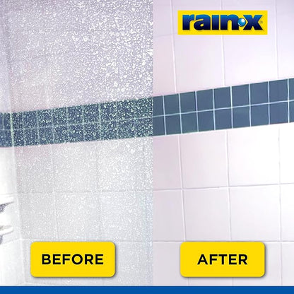 Rain-X 630035 X-Treme Clean Shower Door Cleaner, 12 Fl. Oz, Formulated To Clean Glass Shower Doors - Easy To Use, Removes Soap Scum, Dirt, Hard Water Build-up, Calcium, Lime Stains And Rust Stains