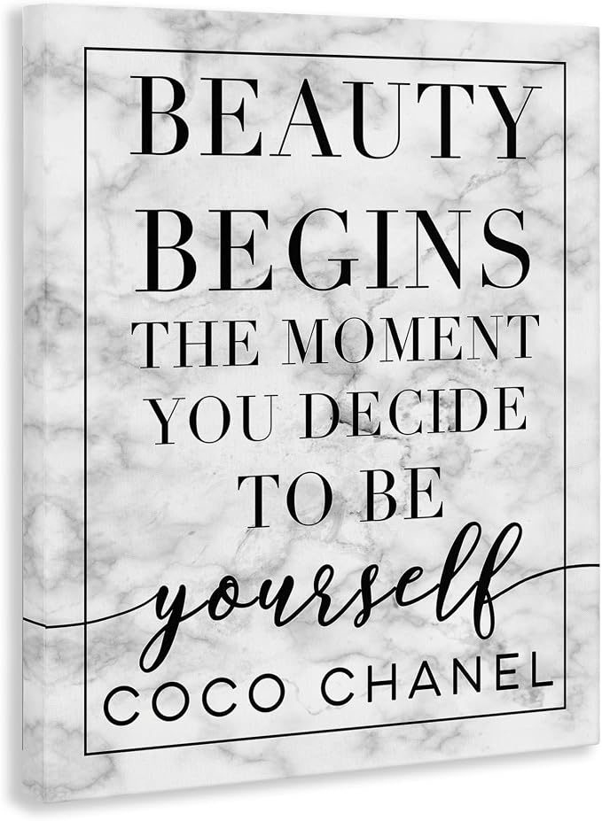 Inspirational Quote Glam Floral Cityscape, 24 x 30 Inch Canvas Wall Art | Stupell Industries · By Lil' Rue · Ready to hang · Great for bedroom or office · Made in USA