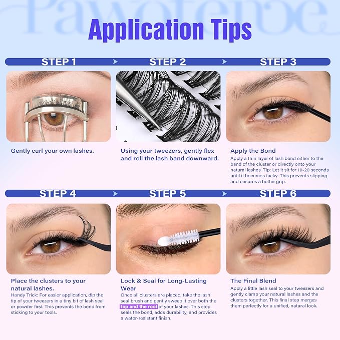Lash Clusters 480pcs Individual Lashes 30D 40D Cluster Eyelash Extensions Eyelash Clusters Lash Extensions for Self Application (30D&40D, 0.07D, 11-16mm Valuable Pack)