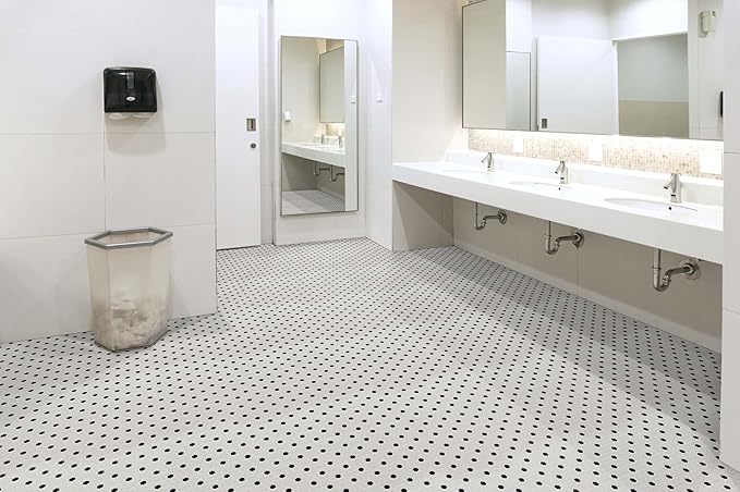 MSI Adelaide White Hexagon Matte Porcelain Floor and Wall Tile Tile for Kitchen Backsplash, Bathroom, Accent Wall Tile, and Shower Wall Tile, Sample