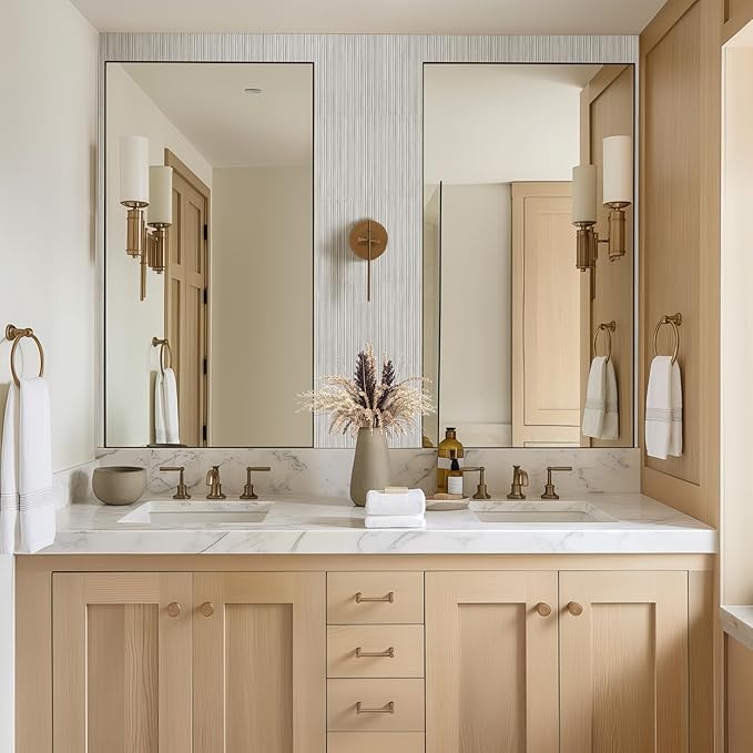 MSI Marino Artic Pearl 5 in. x 10 in. Glossy Porcelain Fluted Wall Tile for Bathroom, Kitchen Backsplash, Accent Wall Tile, and Shower Wall Tile