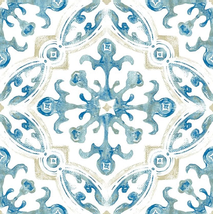 FloorPops 12-in by 12-in Tuscan Peel and Stick Floor Tiles (10 Tiles), (10 sq.ft./Carton)