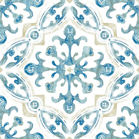 FloorPops 12-in by 12-in Tuscan Peel and Stick Floor Tiles (10 Tiles), (10 sq.ft./Carton)