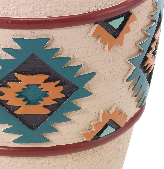 Avanti Linens - Soap Dispenser/Lotion Pump, Decorative Home Decor (Navajo Dance Collection)
