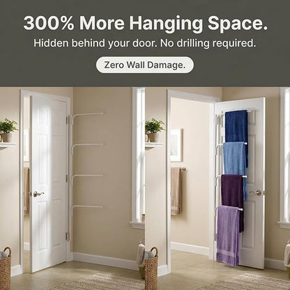 Household Essentials Hinge It Clutterbuster White