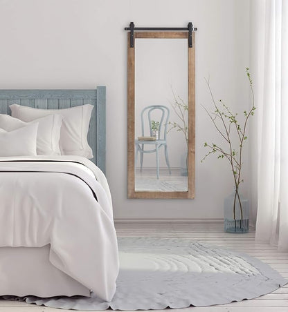 Kate and Laurel Cates Farmhouse Wall Mirror