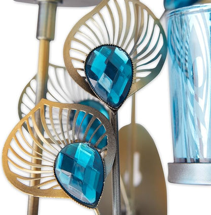 Exotic Peacock Plume Wall Sconce