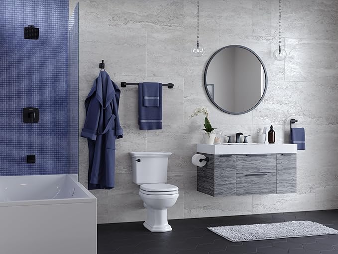 Pfister Venturi Tub & Shower Trim Kit, Valve and Cartridge Included, 1-Handle, Matte Black Finish, 8P8WS2VNSB