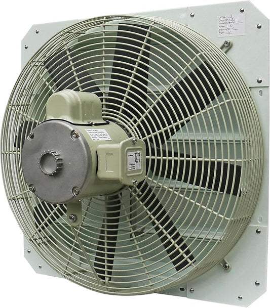iLiving 20-Inch Corrosion Resistance Shutter Exhaust Fan, Single Speed