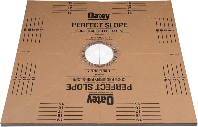 Oatey Perfect Slope Brown 40" x 40"