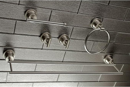 Kingston Brass BAH8213478PN Concord 5-Piece Bathroom Accessory Sets, Polished Nickel