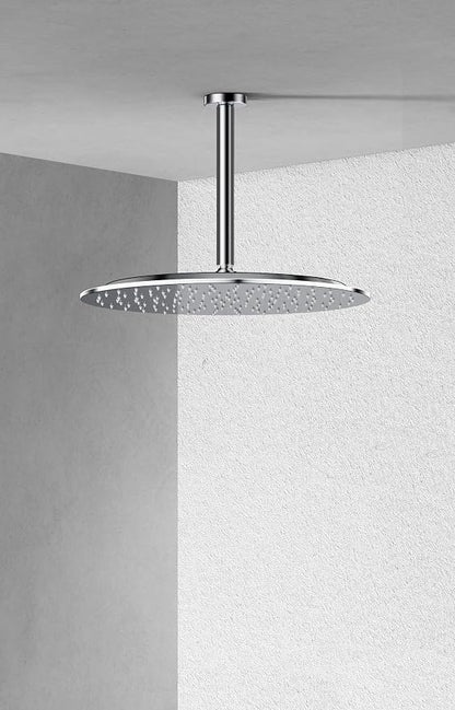 VBFF-Shower Head,rain shower head, 16 inch- Round Shower Head, 1.8 GPM Flow Rate, rainfall showerhead,VBFF14 (Chrome)