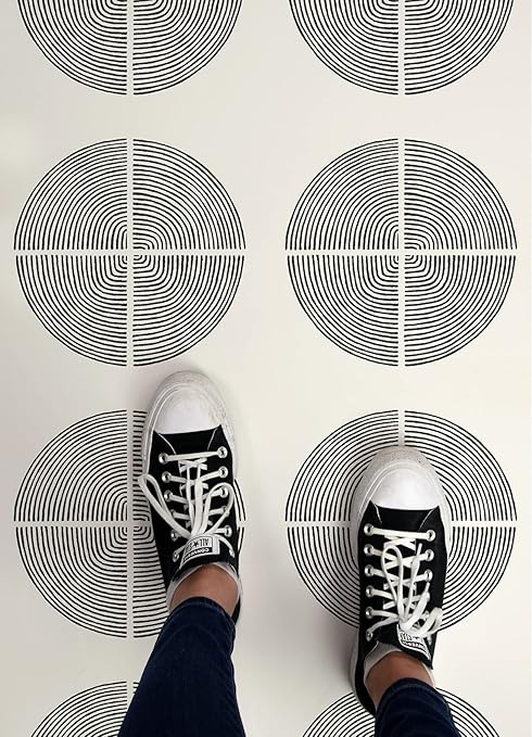 FloorPops Luminary adhesive Peel & Stick Vinyl Floor Tiles