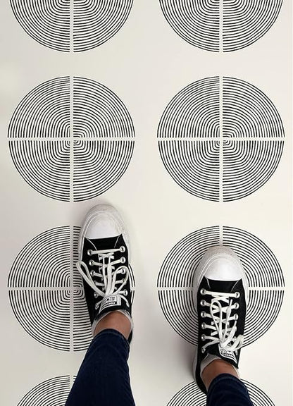 FloorPops Luminary adhesive Peel & Stick Vinyl Floor Tiles