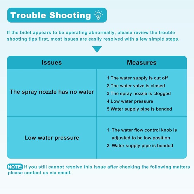 Bidet Attachments for Toilet Seat Non-Electric Cold Wash | Self-Cleaning Retractable Nozzle,Adjustable Water Pressure&Spray Angle,Fits Elongated & Round Toilet,Bamboo Knob,Easy Install