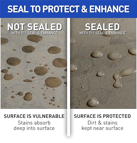 Miracle Sealants 511 Seal & Enhance Premium Enhancing Sealer for Stone & Tile, Pint, 6 Pack