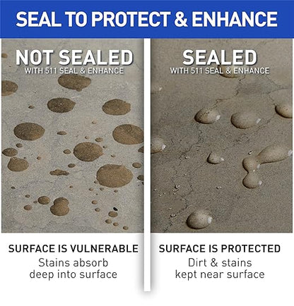 Miracle Sealants 511 Seal & Enhance Premium Enhancing Sealer for Stone & Tile, Pint, 6 Pack