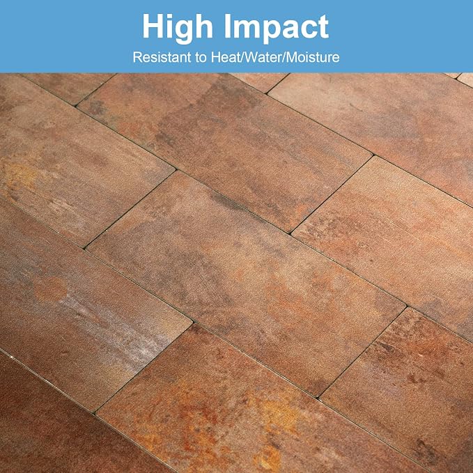 2026 New Upgrade Peel and Stick Backsplash Tile, Peel and Stick 11.34" X 11.57" Wall Tile for Kitchen, Bathroom, Fireplace, Laundry (Copper Metal, 10 Packs)