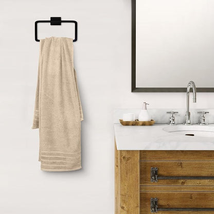 Avalon Towels Bath Towels Set of 4, Size 30 x 60 Inches - 60% Cotton, 40% Viscose Made from Bamboo, Soft and Absorbent, Thin and Quick Drying, Lightweight, Perfect for Daily Use
