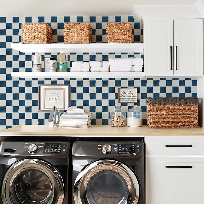 STICKGOO 10 Sheets Peel and Stick Backsplash - 9" x 9" 5D Adhesive Peel and Stick Tile Backsplash for Kitchen&Bathroom