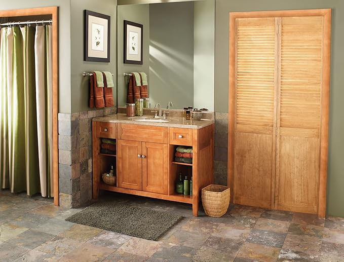 Moen 6121WR Kingsley Two-Handle High-Arc Bathroom Centerset Faucet with Drain Assembly, Wrought Iron