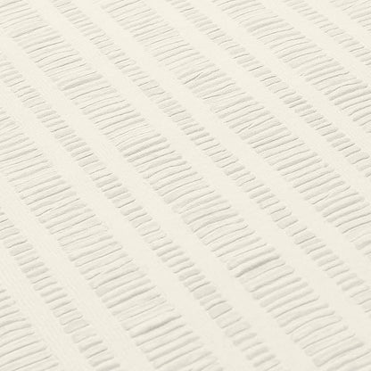 Aiyufeng Cream Stall Fabric Shower Curtain - Soft & Lightweight Small Shower Curtain with Texture for Narrow Stall Size, Machine Washable - 36x72, Cream