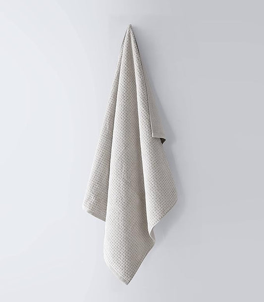 Tommy Bahama - Bath Towels, Highly Absorbent Cotton Bathroom Decor, Low Linting & Fade Resistant, Oeko-Tex Certified (Northern Pacific Grey, 6-Piece)