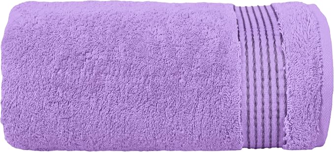 Elegant Comfort Premium Super Soft Highly Absorbent 1 Piece Oversized Bath Sheet - 40" x 80" inch, Luxurious Hotel Spa Quality 100% Turkish Cotton Extra Large Bath Towels for Adults, Lilac