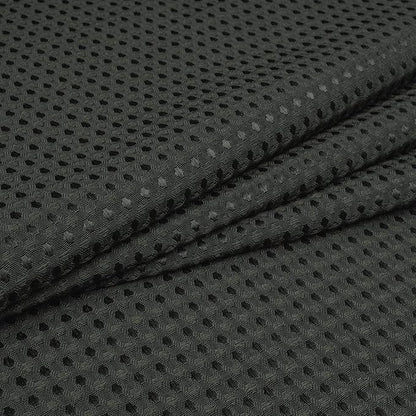 Barossa Design Waffle Weave Shower Curtain Hotel Luxury Spa, 230 GSM Heavy Duty Fabric & No Blowing, Water Repellent and Machine Washable - Graphite Gray, 71"x72"