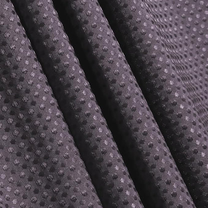 Clara Clark Purple Shower Curtain - Hotel Quality Waffle Fabric Bath Curtain 72x72, Heavy Duty Waterproof Shower Curtains for Bathroom