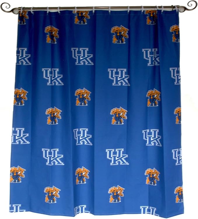 Everything Comfy Kentucky Wildcats Bright and Colorful Shower Curtain Cover 70" x 72"