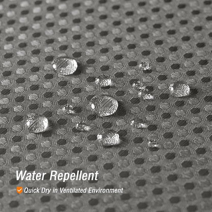 Long Grey Fabric Shower Curtain, 72 x 78 | Tall Cloth-Textured Shower Curtain for Bathroom, Water Repellent, Machine Washable