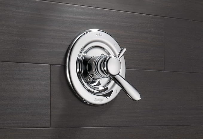Delta Faucet Lahara 17 Series Dual-Function Shower Handle Valve Trim Kit, Chrome T17038 (Valve Not Included)