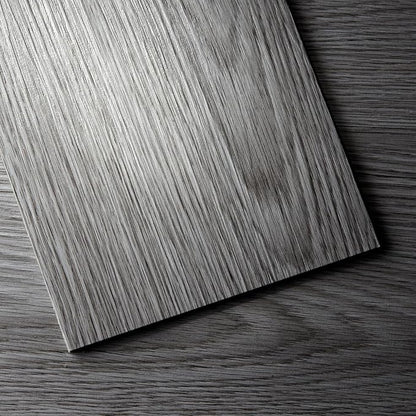 Hilarious Peel and Stick Vinyl Floor Tiles, Dark Gray Wood Look, 36 Planks Cover 54 Sq.Ft Waterproof Self-Adhesive Flooring for Kitchen Bathroom, Living Room, RV, Modern Style Vinyl Flooring, Easy DIY