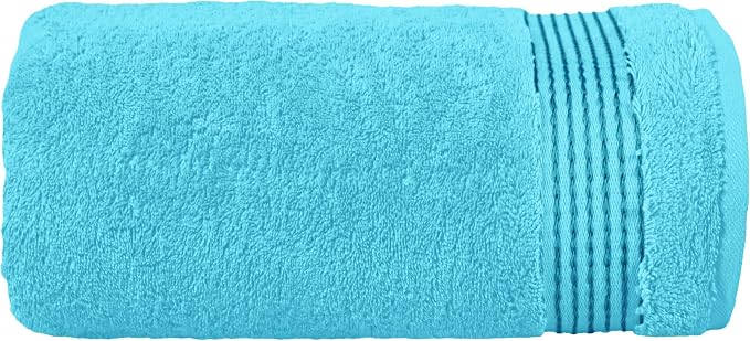 Elegant Comfort Premium Super Soft Highly Absorbent 1 Piece Oversized Bath Sheet - 40" x 80" inch, Luxurious Hotel Spa Quality 100% Turkish Cotton Extra Large Bath Towels for Adults, Aqua