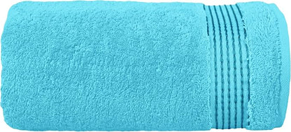 Elegant Comfort Premium Super Soft Highly Absorbent 1 Piece Oversized Bath Sheet - 40" x 80" inch, Luxurious Hotel Spa Quality 100% Turkish Cotton Extra Large Bath Towels for Adults, Aqua