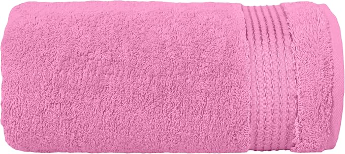 Elegant Comfort Premium Super Soft Highly Absorbent 1 Piece Oversized Bath Sheet - 40" x 80" inch, Luxurious Hotel Spa Quality 100% Turkish Cotton Extra Large Bath Towels for Adults, Light Pink