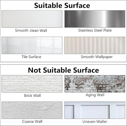 KASARO Peel and Stick Marble Backsplash Tile, 10 Sheets, Collage Marble with Printed Stone Pattern, Self-Adhesive Wall Tile for Kitchen, Bathroom, Fireplace, RV (11.8” x 14”)