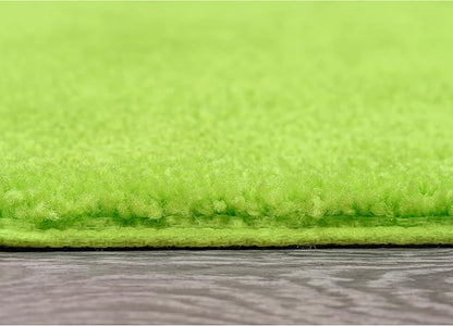 Garland Rug Traditional Nylon Washable Lime-Aid 3 Bath Rugs (17" X 24", 21" X 34", 21" X 34") - Soft, Absorbent, and Stylish for Your Bathroom