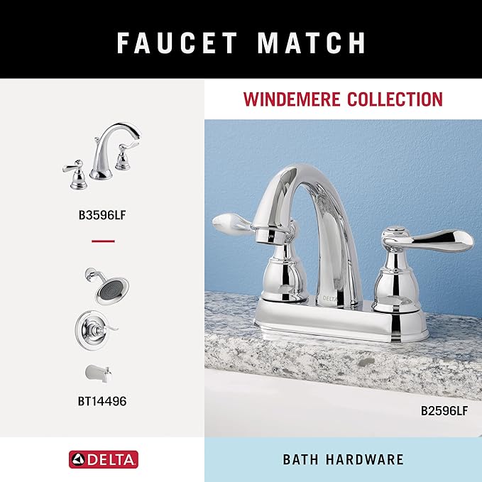 Delta Windemere (1-Pack) Towel Hooks Polished Chrome Single Bathroom Hooks Wall Mounted for Robes & Towels Hand Towel Hook Holder Kitchen, Bathroom Accessories 70035