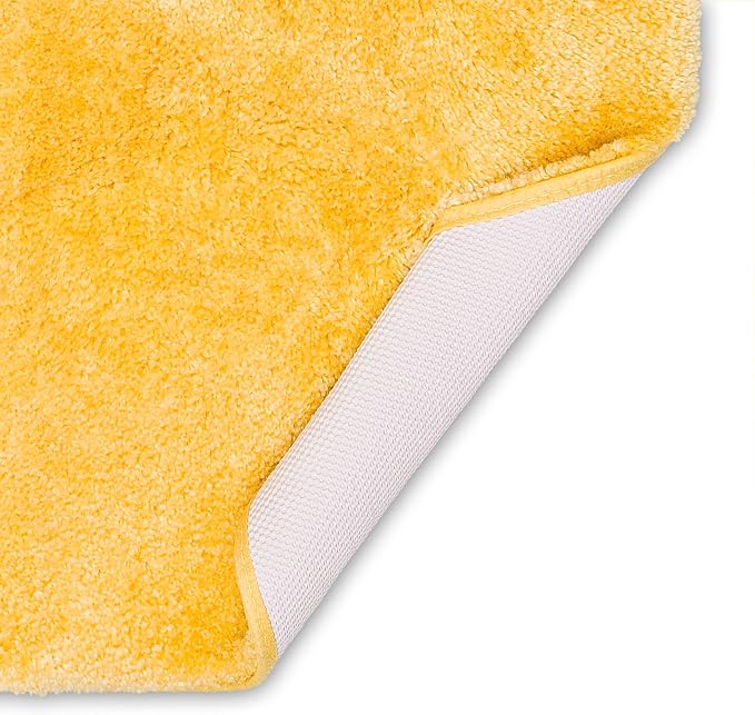 Mohawk Home Goliath Machine Washable Bath Mat 2' x 5' Yellow