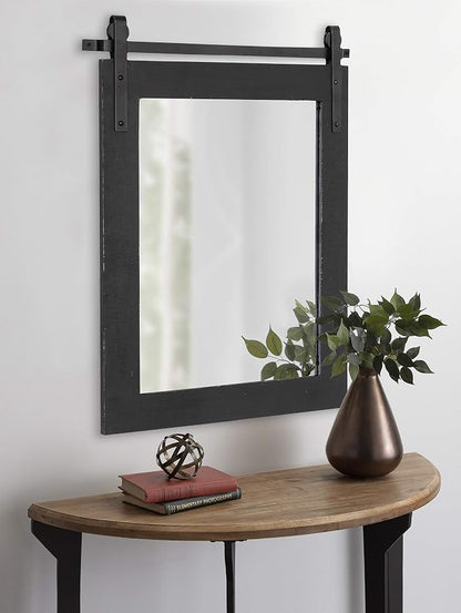 Kate and Laurel Cates Farmhouse Wall Mirror
