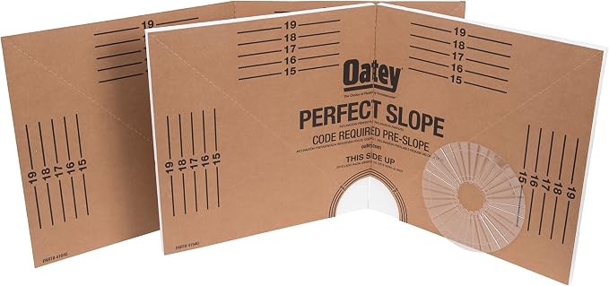 Oatey Perfect Slope Brown 40" x 40"
