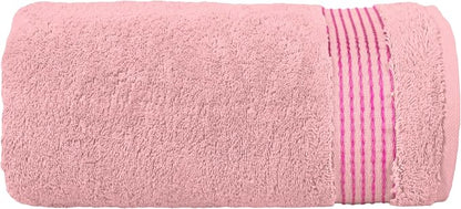 Elegant Comfort Premium Super Soft Highly Absorbent 1 Piece Oversized Bath Sheet - 40" x 80" inch, Luxurious Hotel Spa Quality 100% Turkish Cotton Extra Large Bath Towels for Adults, Dusty Rose