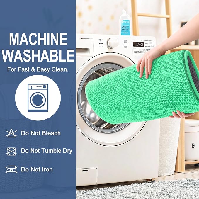 OLANLY Memory Foam Small Bathroom Rug 24x16, Absorbent Bath Mat, Mint Green | Soft Quick Dry Bath Rugs, Non-Slip Carpet, Machine Washable Mat for Bathroom Floor, Tub and Shower, Home Decor Accessories