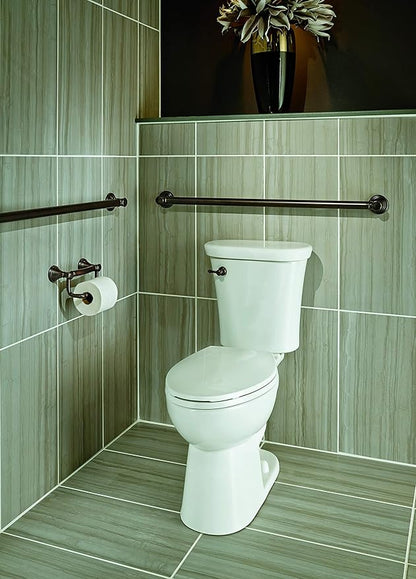 DELTA FAUCET 41624-RB Traditional 24" Grab Bar with Concealed Mounting, Venetian Bronze Venetian Bronze