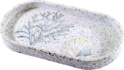 Avanti Linens - Vanity Tray, Coastal Home Decor, Coastal Terrazzo